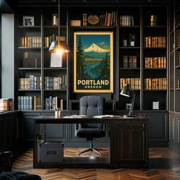 Portland, Oregon Poster