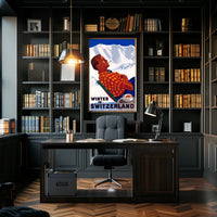 Winter in Switzerland Poster