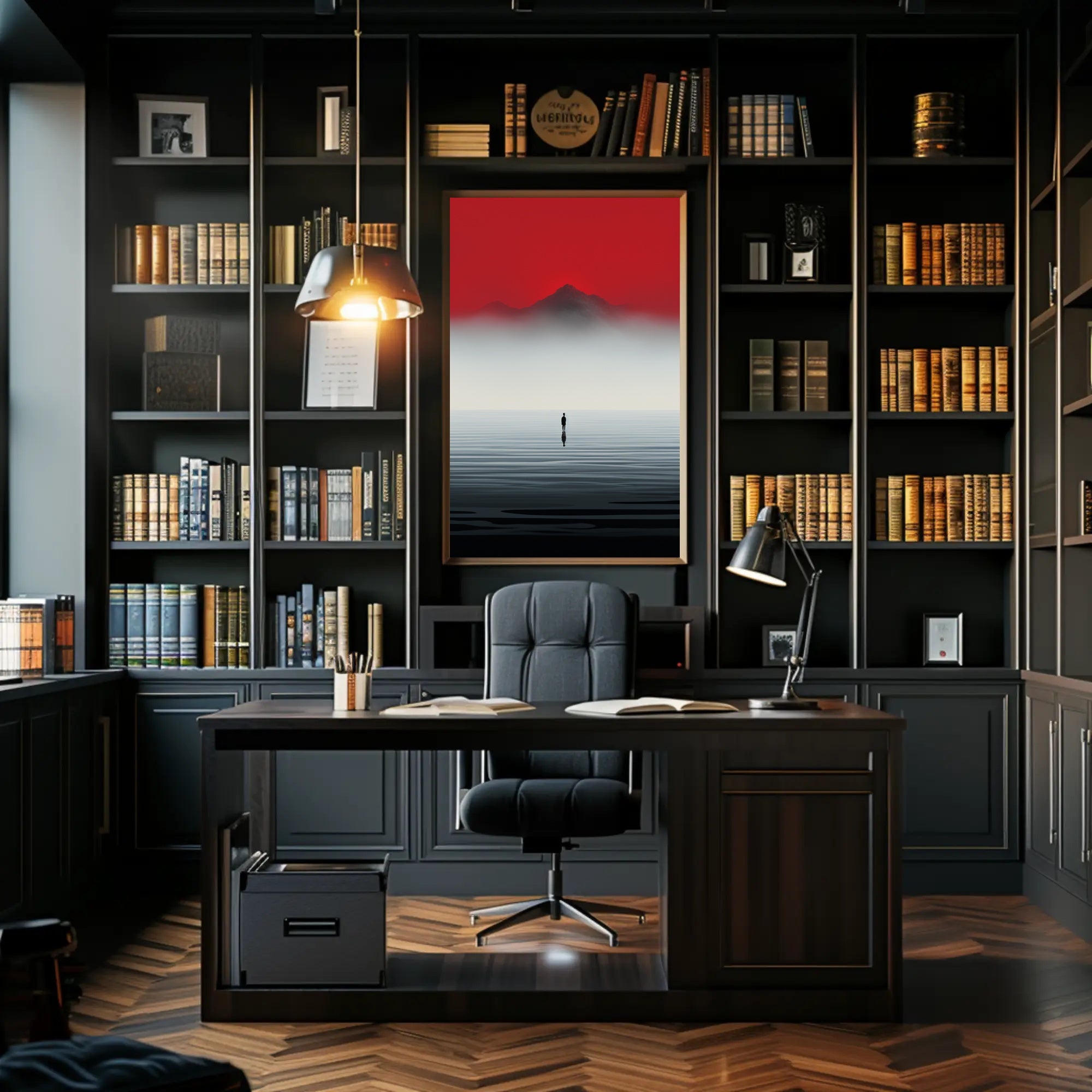 Solitude At Dusk Poster