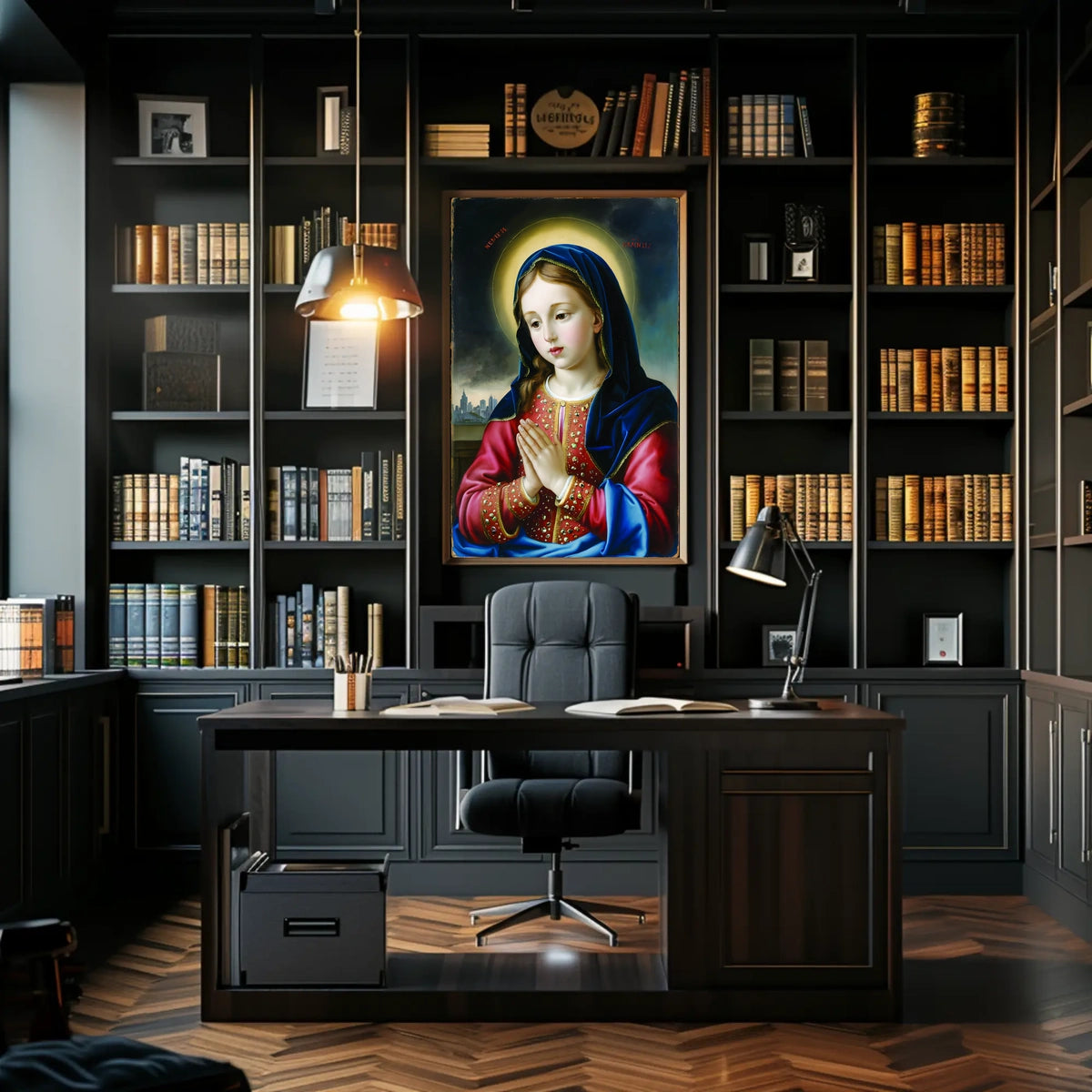 The Praying Saint Poster