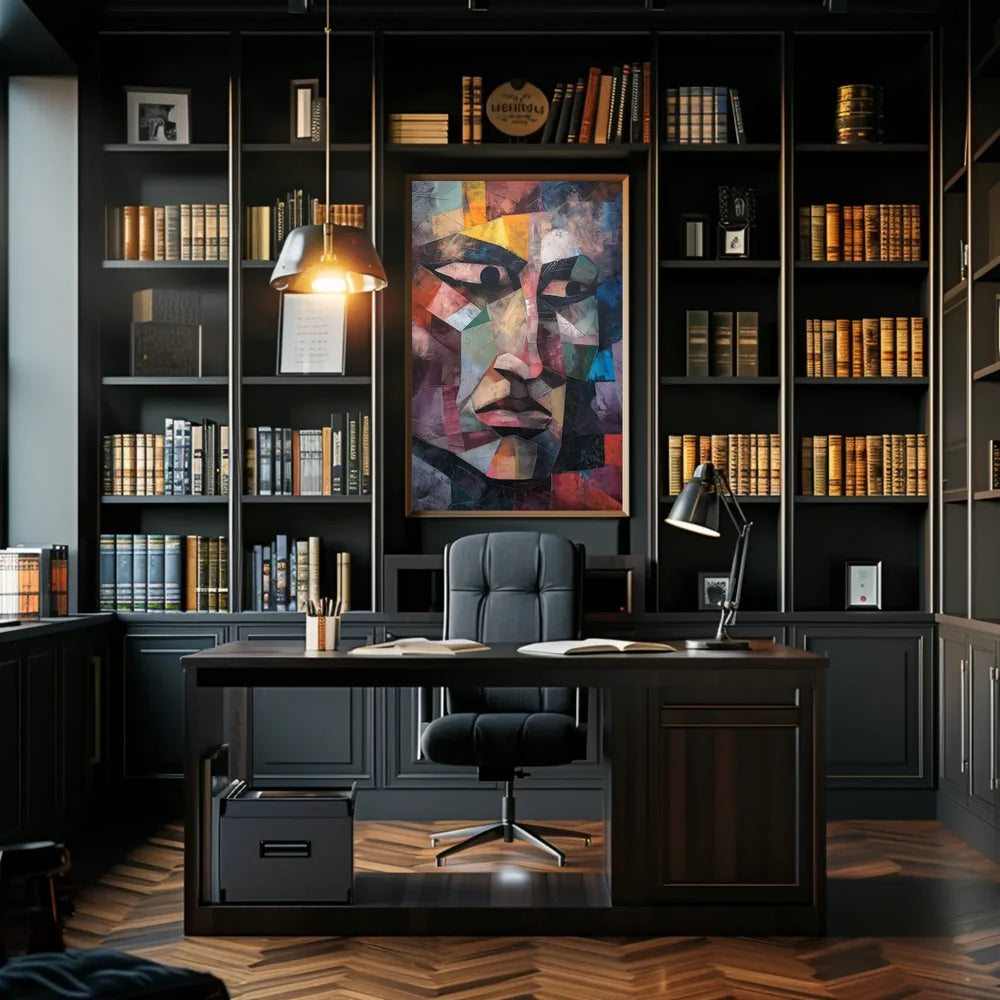 Modern Urban Landscape Art Poster