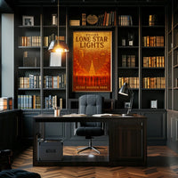 Dallas Lone Star Lights Poster