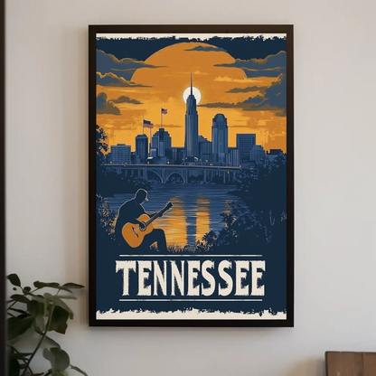 Tennessee Vintage Poster