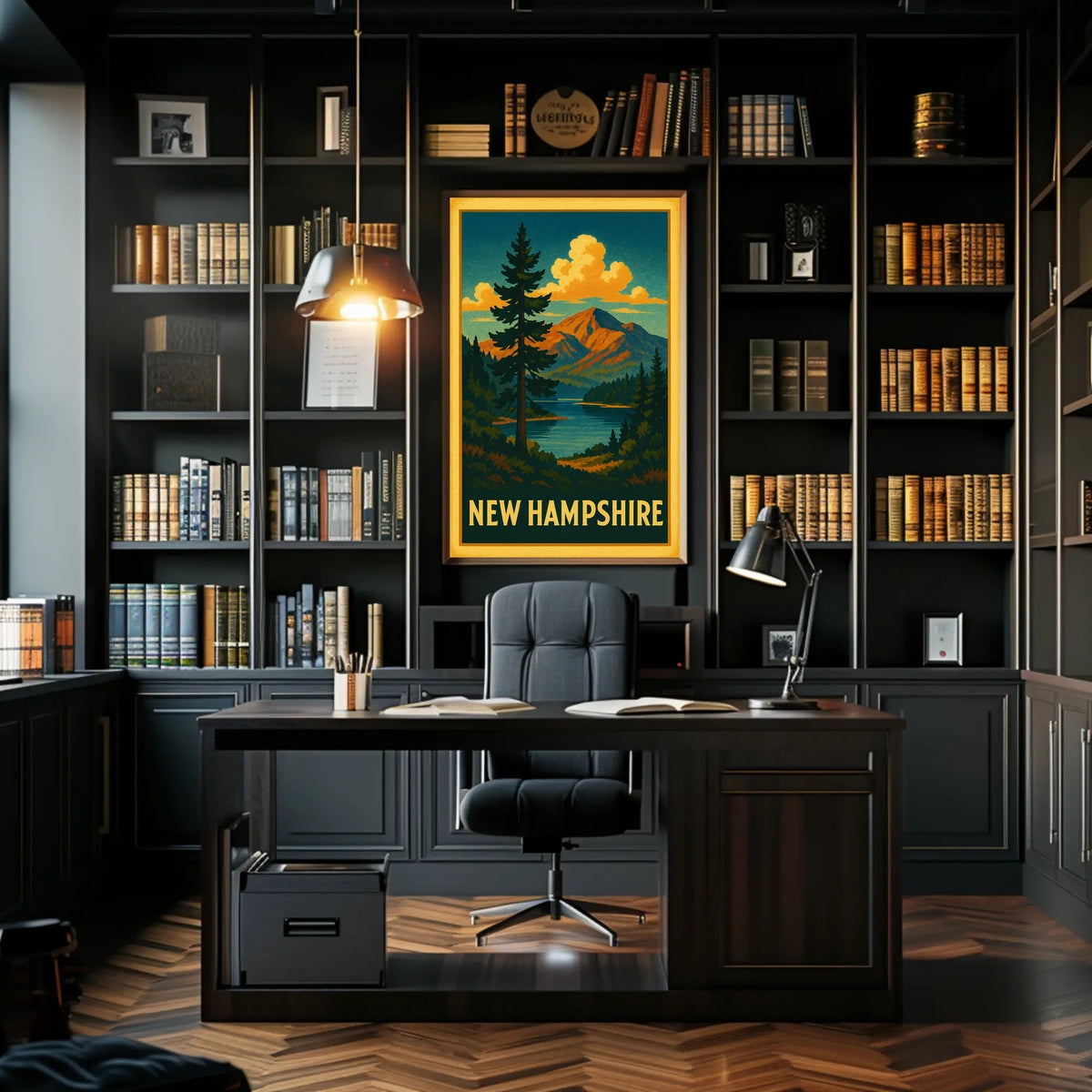Scenic New Hampshire Poster