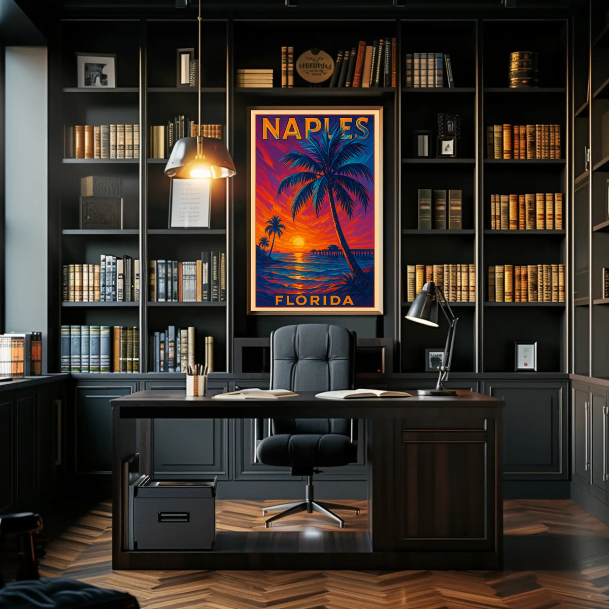 Naples, Florida Sunset Poster