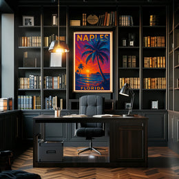 Naples, Florida Sunset Poster