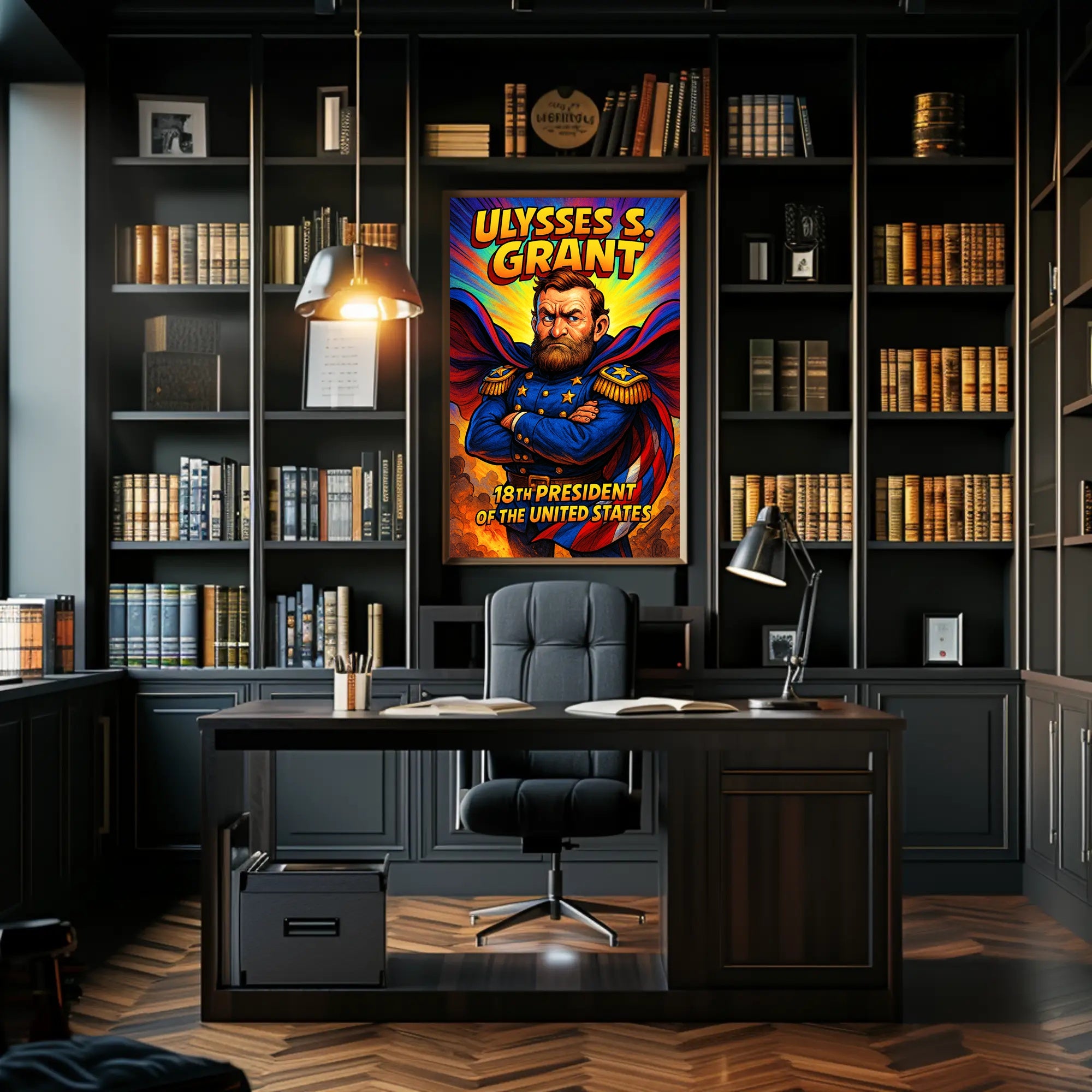 Ulysses S. Grant 18th President Poster PosterGoat