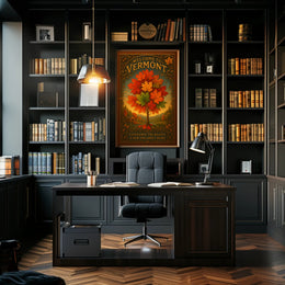 Welcome to Vermont Wall Art Print