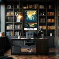 Yosemite's Majestic View National Park Poster