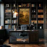 Maryland Coastal Serenity Poster
