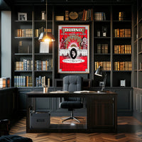 Durno the Magician Vintage Magic Show Cultural Poster
