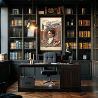 Harry Houdini King Of Cards Poster