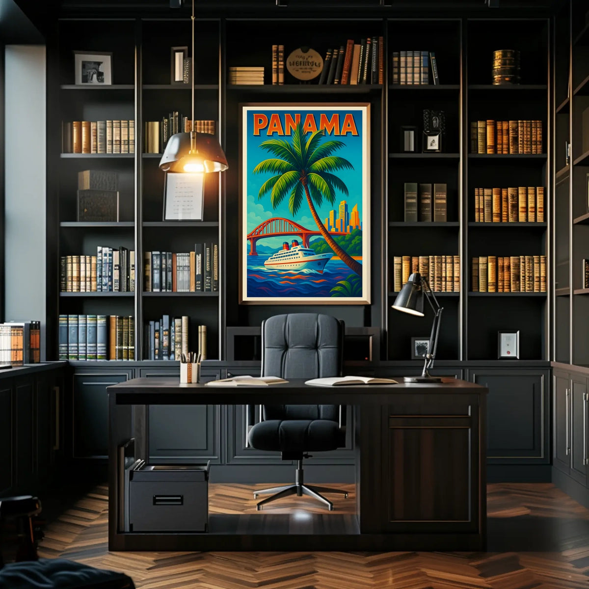 Panama Travel Poster