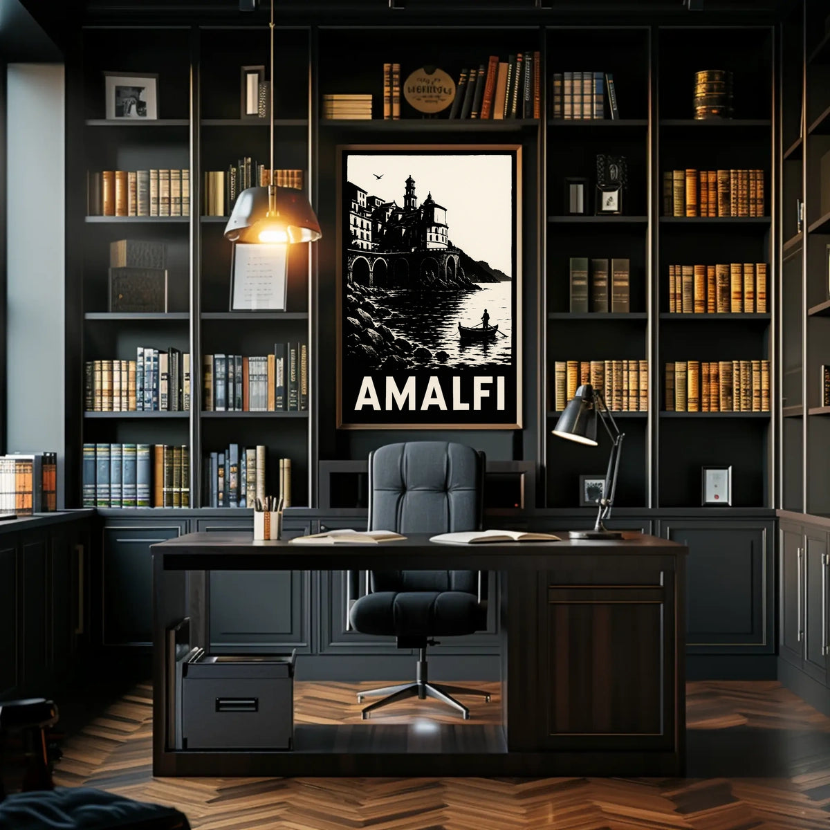 Amalfi Coast Serenity Poster
