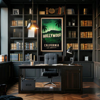 Hollywood in Los Angeles Poster