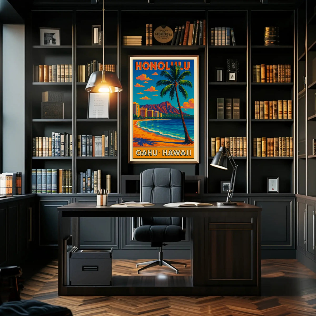 Honolulu Oahu, Hawaii Poster