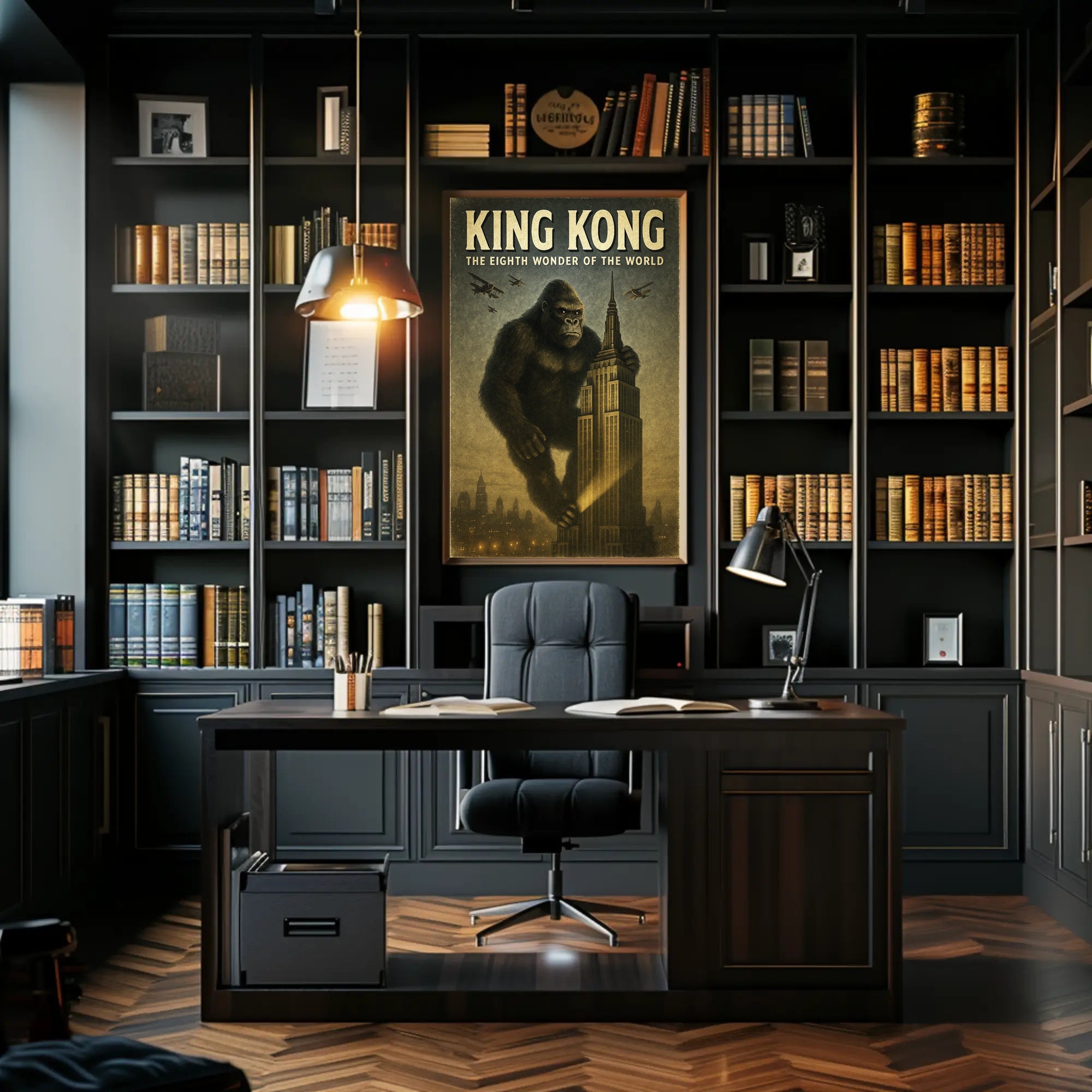 King Kong The Eighth Wonder of the World Poster PosterGoat