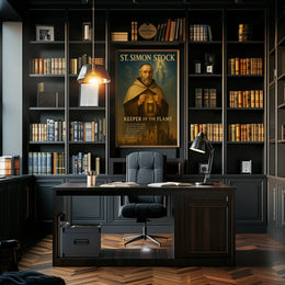 St. Simon Stock Keeper Of The Flame Poster