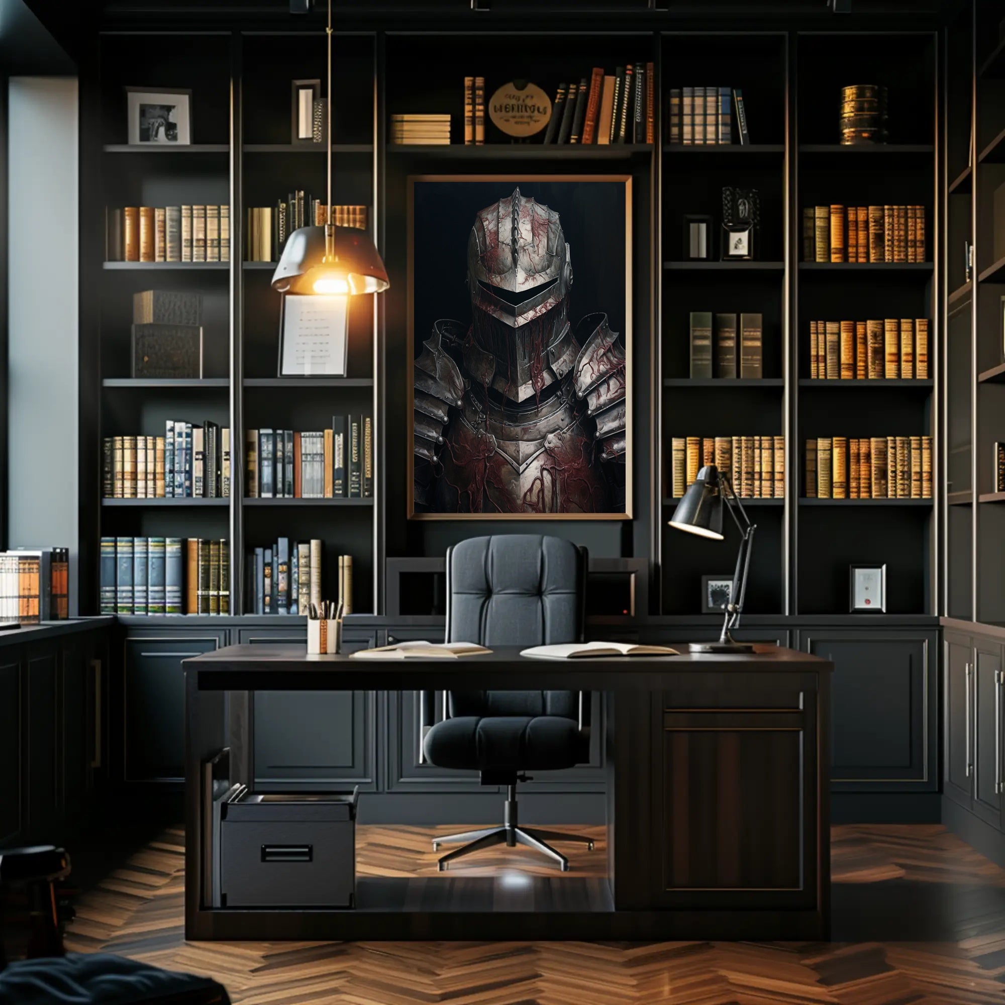 The Bloodstained Knight Poster