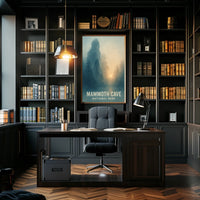 Mammoth Cave National Park Landscape Travel Art Print Poster