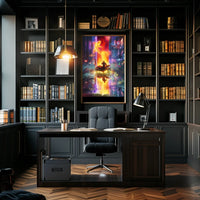 Vintage Victorian Era Stylized Art Poster