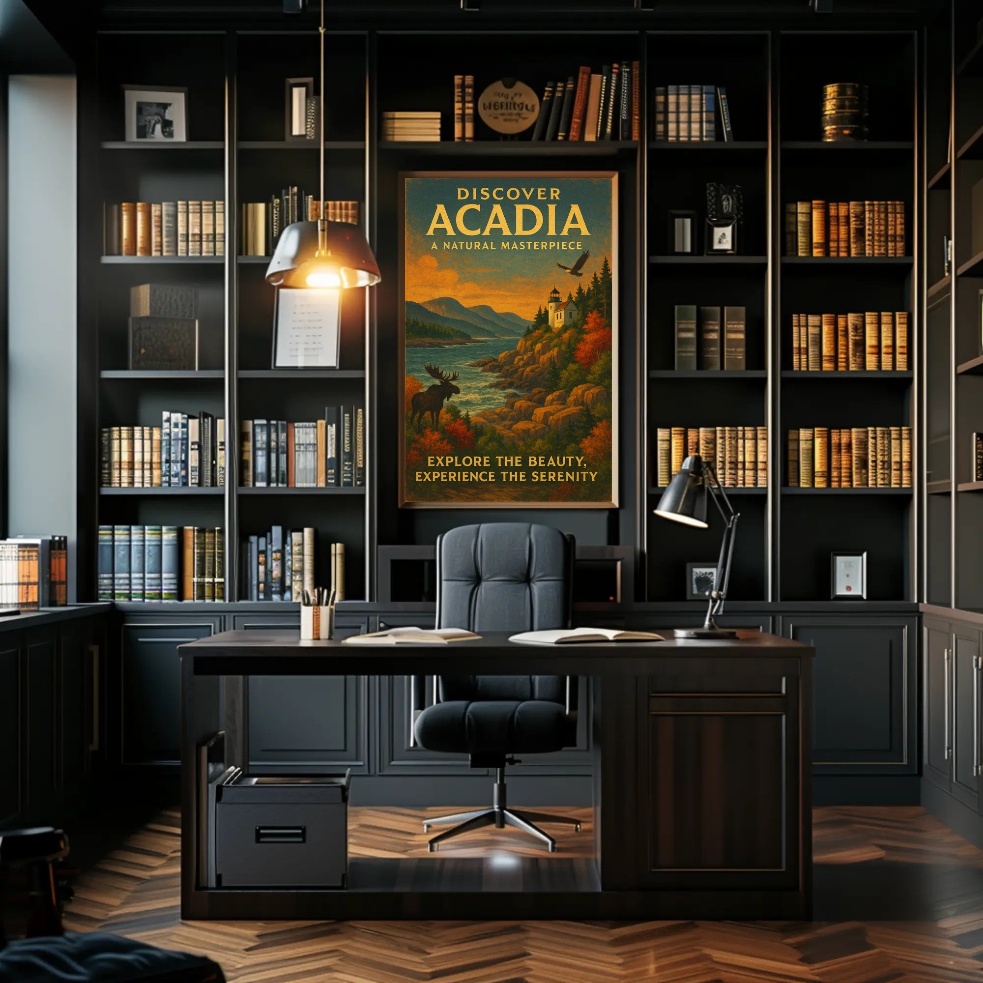 Discover Acadia Natural Masterpiece Poster PosterGoat