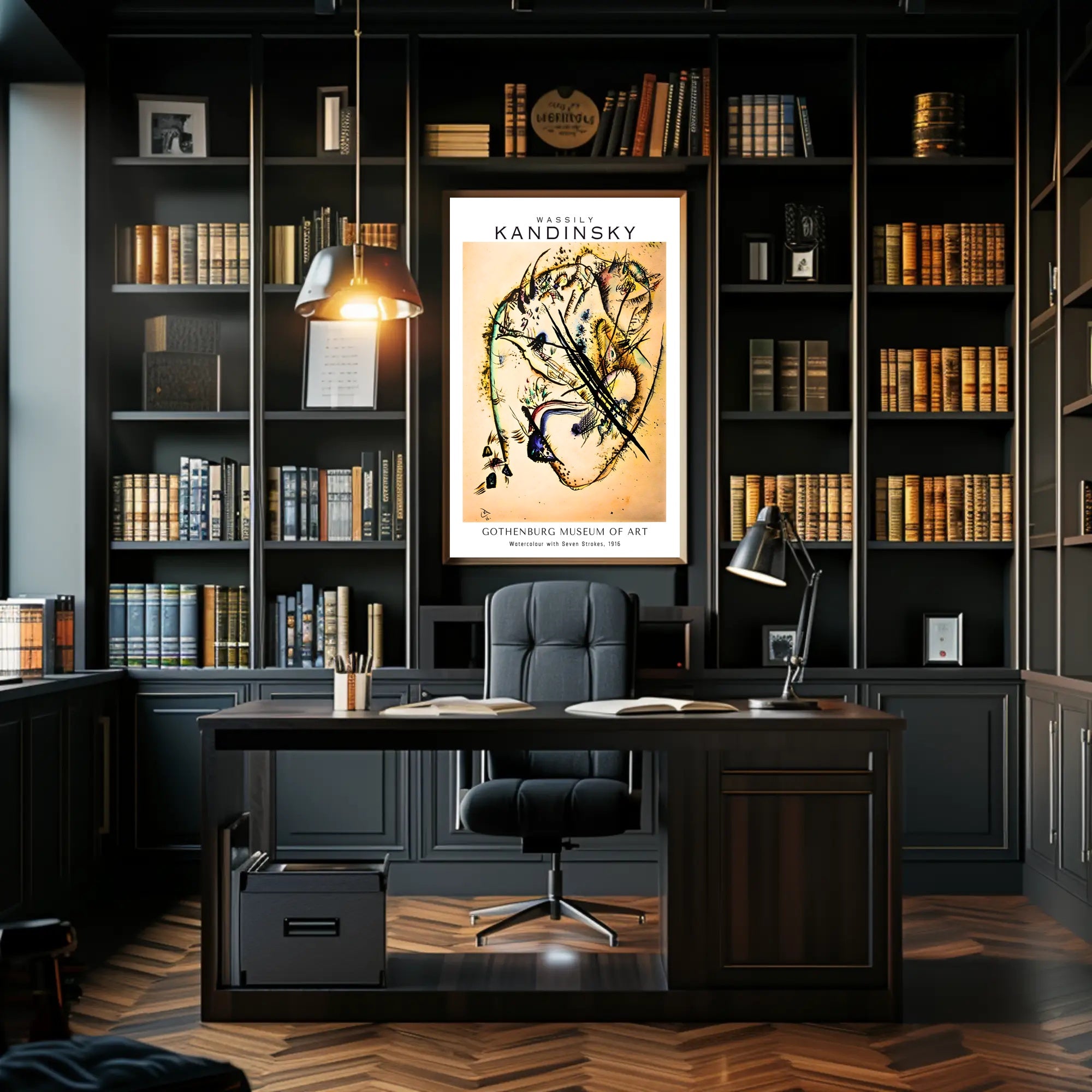Wassily Kandinsky at the Gothenburg Museum of Art Poster