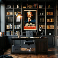 Dwight Eisenhower 34th President Poster