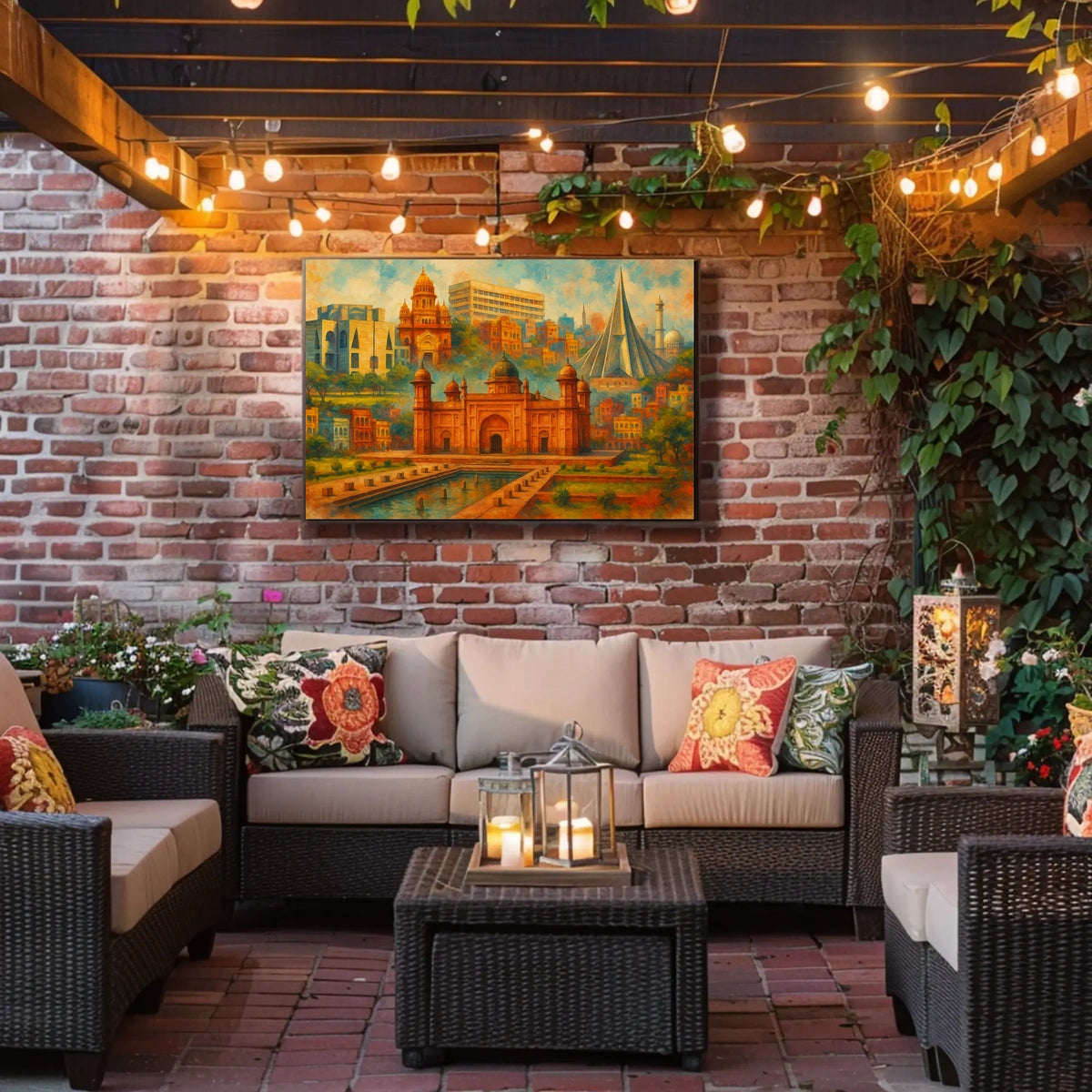 Architectural Wonders of Bangladesh Poster