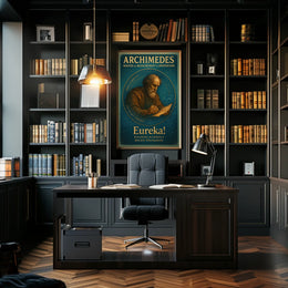 Archimedes Master Of Measurement Poster