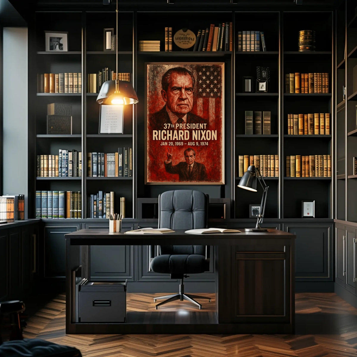 Richard Nixon 37th President Poster