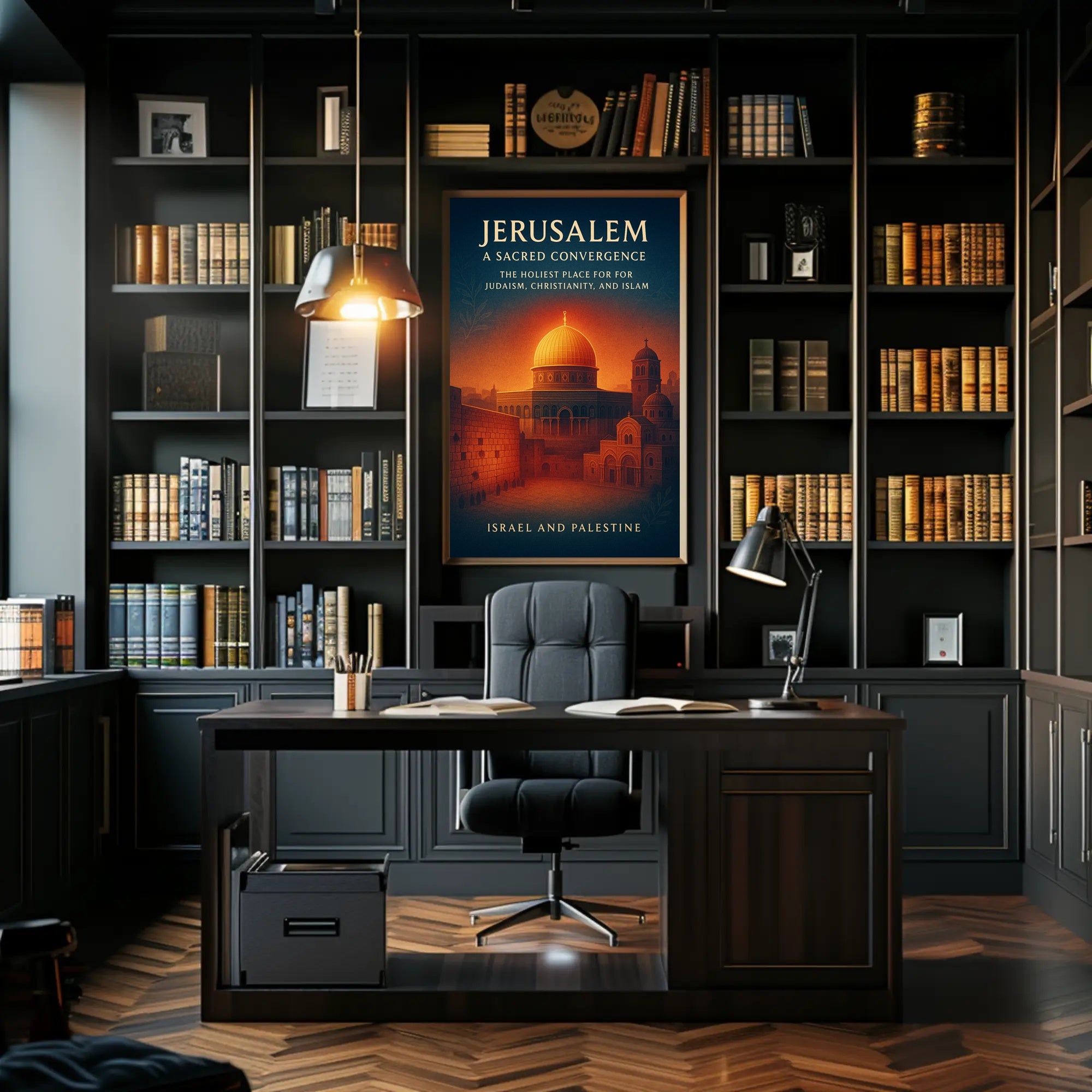 Jerusalem Sacred Harmony: Cultural or Heritage Poster
