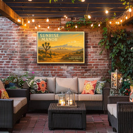 Gateway to Scenic Serenity Travel Poster