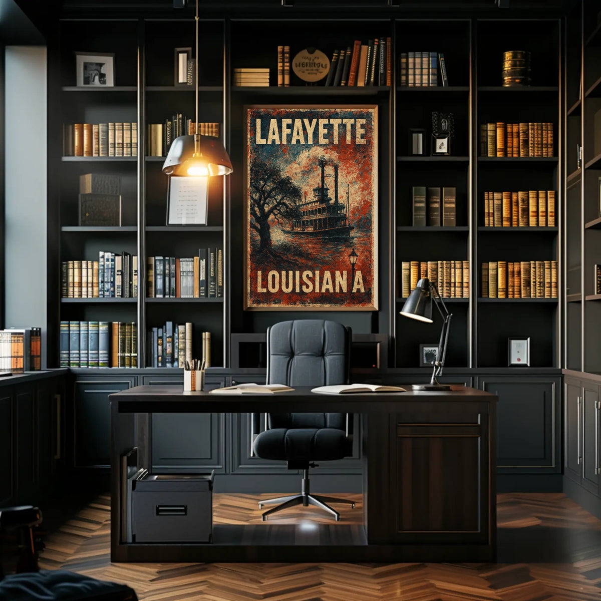 Lafayette Wanderlust Louisiana Photography Poster