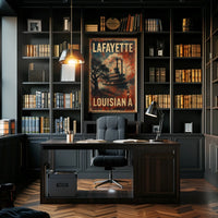 Lafayette Wanderlust Louisiana Photography Poster