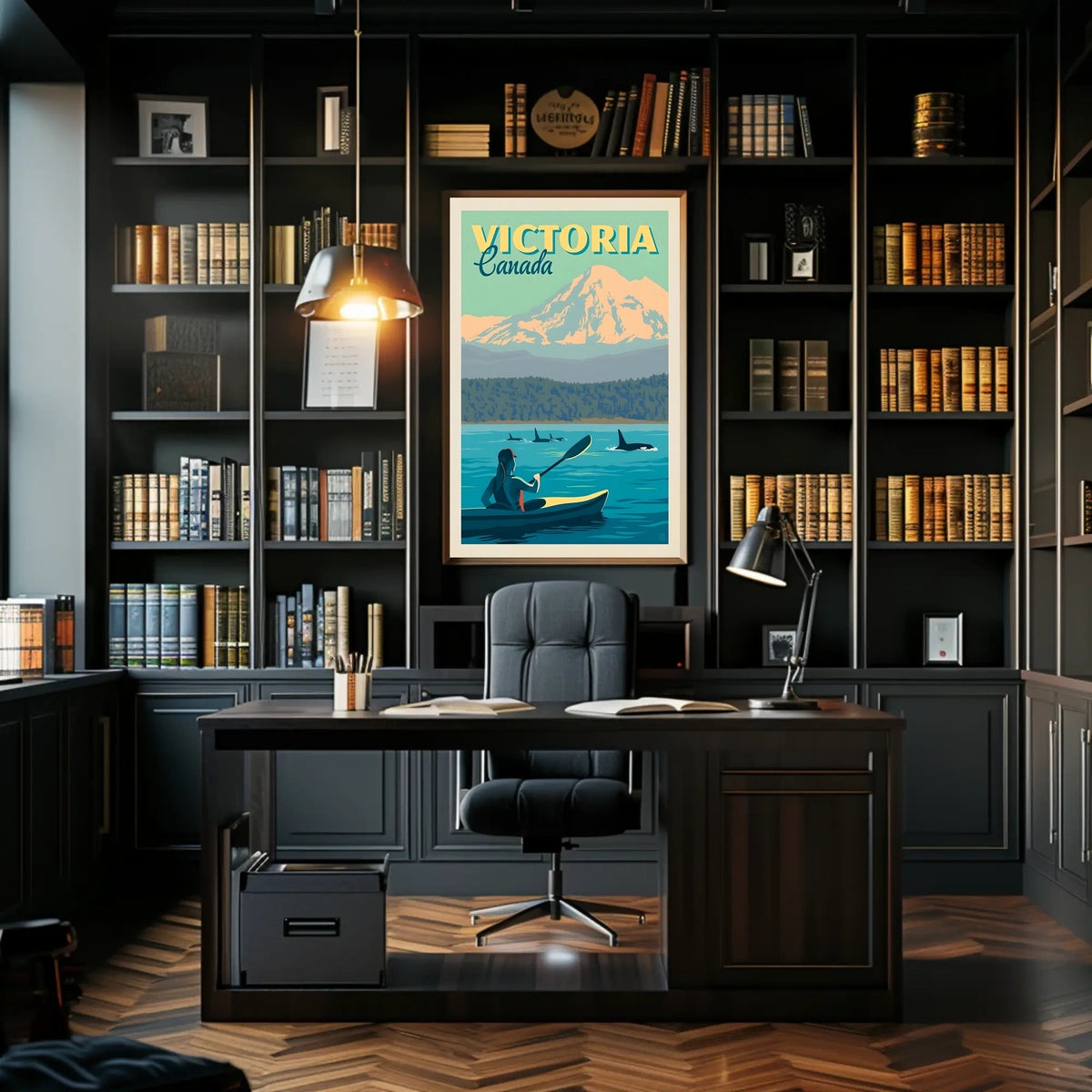 Victoria, Canada Scenic Adventure Poster