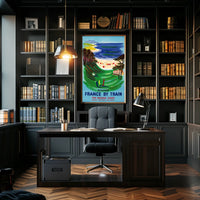 Discover The Basque Coast Poster