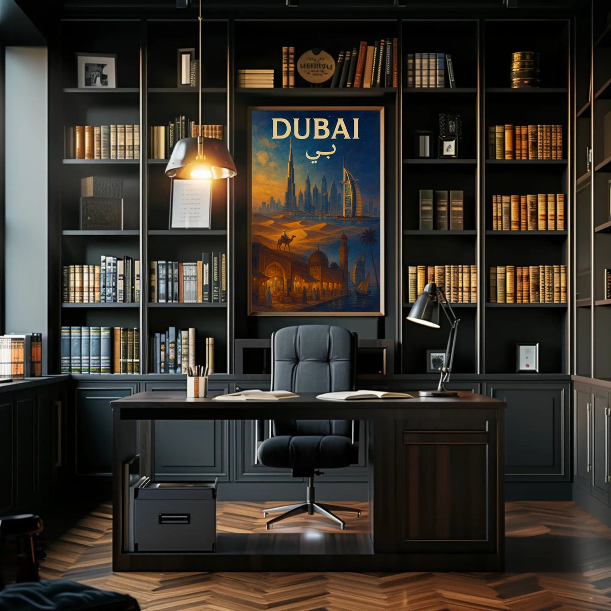 Dubai Poster A Journey Through Time Wall Art For Travelers