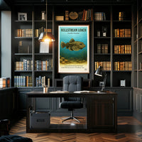 Hillstream Loach Sewellia lineolata Poster PosterGoat