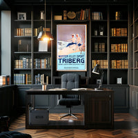 Winter Sports in Triberg Poster
