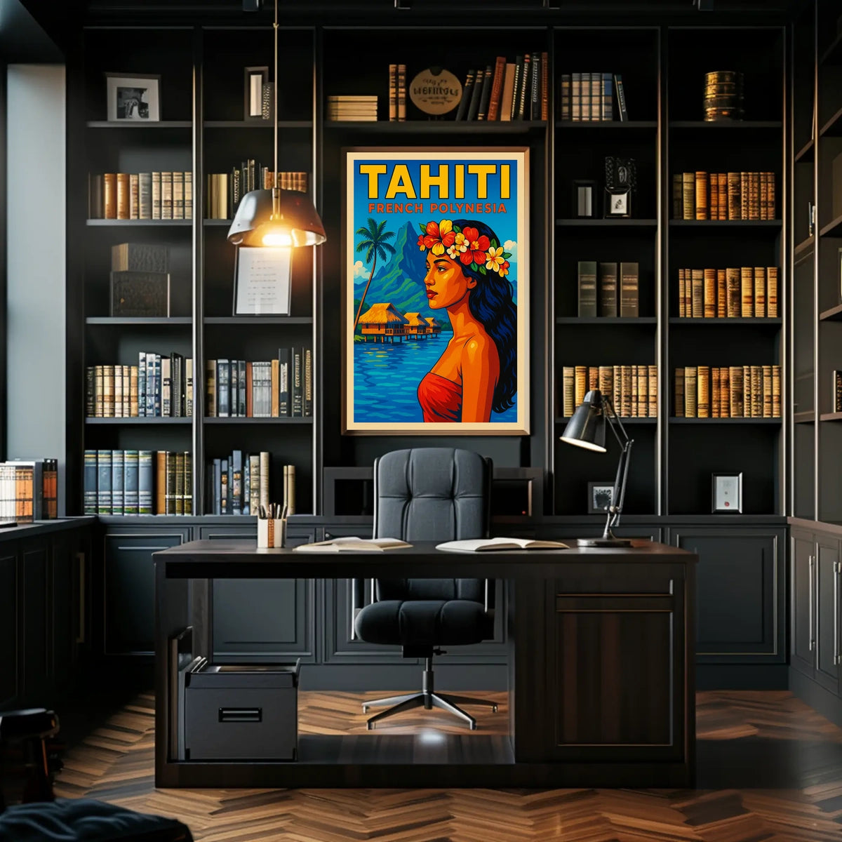 Tahiti French Polynesia Poster
