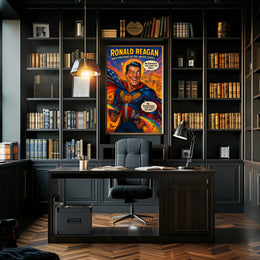 Ronald Reagan – 40th President Poster PosterGoat