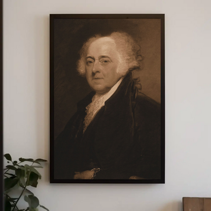 John Adams 2nd President Of The United States Sepia Photo
