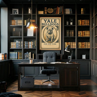 Yale Bulldogs For Old Time Poster