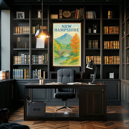 New Hampshire Scenic Poster