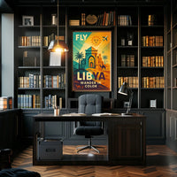 Fly Libya Wander In Color Poster