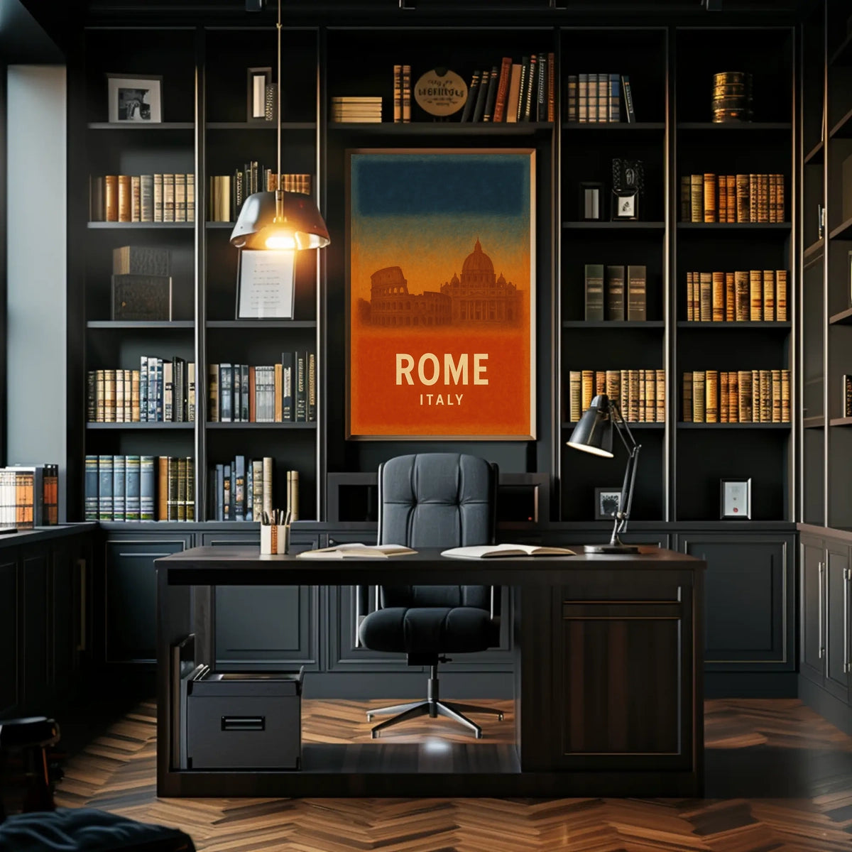 Rome Travel Poster