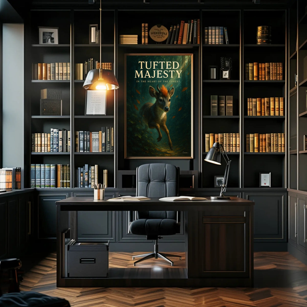 Tufted Majesty Poster
