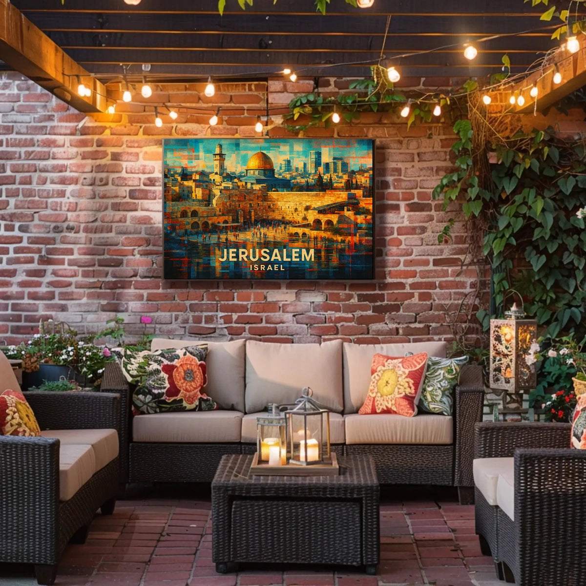 Jerusalem A Mosaic of History Poster