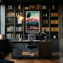 Palm Springs Scenic Poster